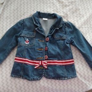 Excellent Condition Gymboree Size 3 Jean Jacket